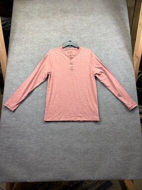 Patagonia  Worn Wear Long Sleeve Daily Henley Quarter Button Size M